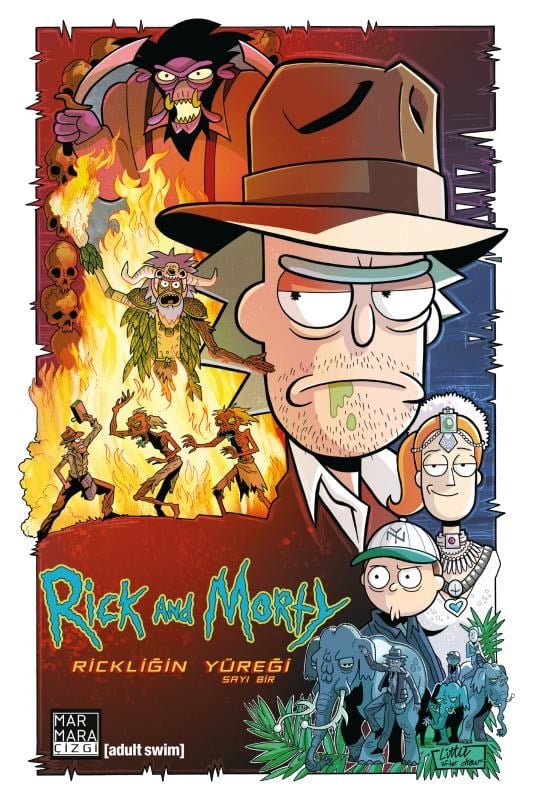 Rick and Morty - Rickliğin Yüreği Sayı 1