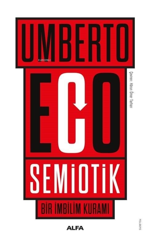 Semiotik;Bir İmbilim Kuramı