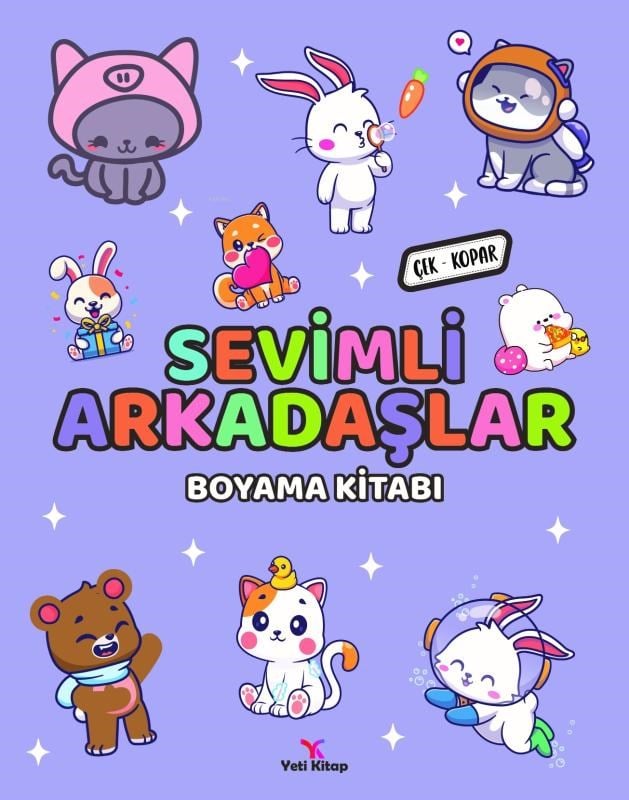 Sevimli Arkadaşlar Boyama Kitabı