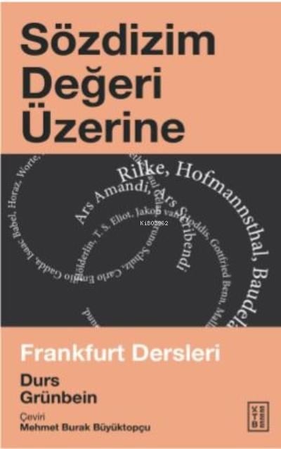 Sözdizim Değeri Üzerine