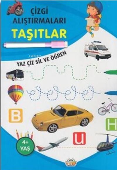 Taşıtlar Yaz Çiz Siz ve Öğren