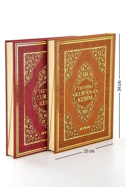 Tecvidli Kuranı Kerim - Termo Deri - Cami Boy - Büyük Boy Kuranı Kerim - Ayfa Kuran