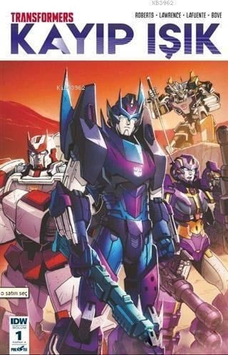 Transformers Kayıp Işık Bölüm 1 - Kapak A