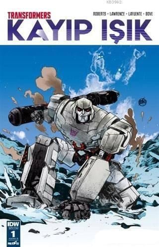 Transformers Kayıp Işık Bölüm 1 - Kapak B