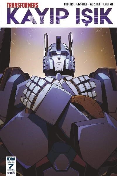 Transformers Kayıp Işık Bölüm 7 - Kapak B