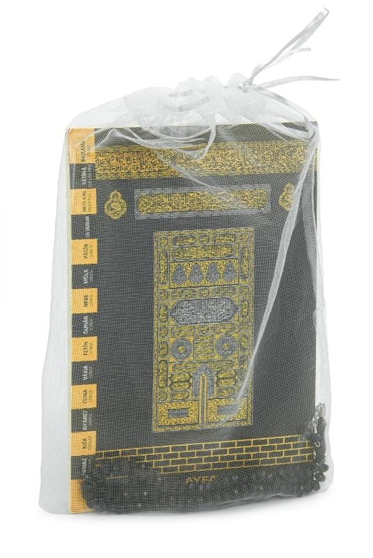 Tül Keseli Tesbihli Kabe Desenli Yasin - Mevlit Kitabı