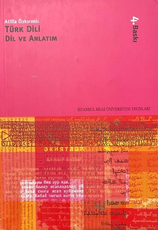Türk Dili: Dil ve Anlatım