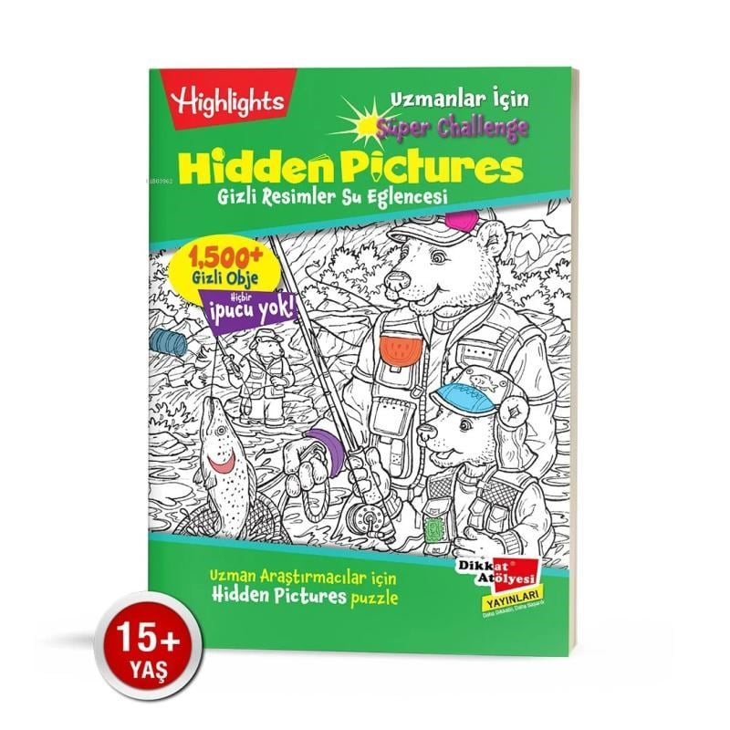 Uzmanlar için Hidden Pictures - Su Eğlencesi Puzzle (Tek Kitap)