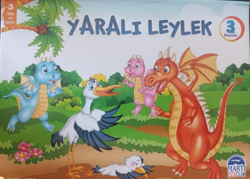 Yaralı Leylek (3 Boyutlu)