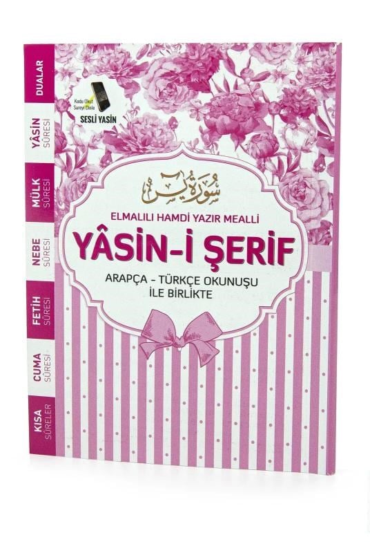 Yasin Kitabı Çanta Boy - Pembe