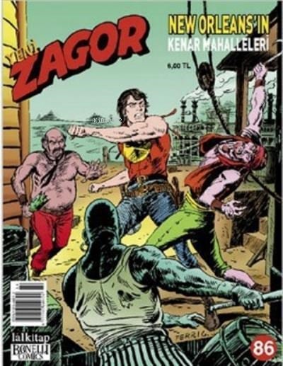 Yeni Zagor Sayı: 86 New Orleans’ın Kenar Mahalleleri