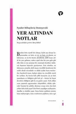 Yer Altından Notlar