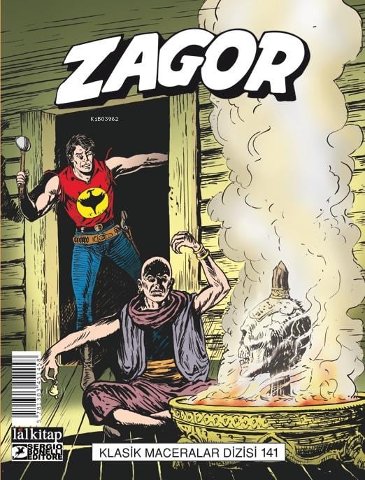 Zagor Klasik Maceralar Cilt 141;Kushlu Büyücüler-Toz Tanrısı-Okyanusta Düello-Timsah Koyu