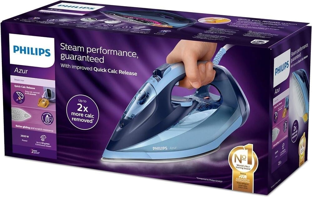 Philips Azur GC4564/20 2600 W Buharlı Ütü