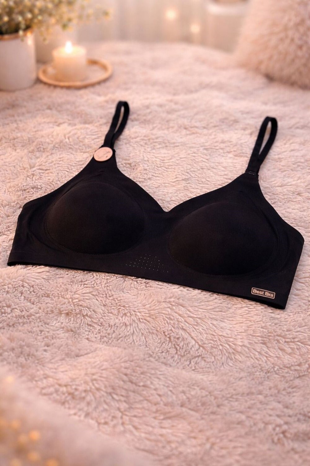Seamless Bra Light | Lazer Kesim Dikişsiz Balensiz Kadın Sütyen