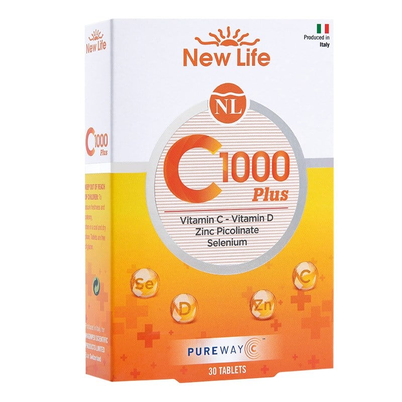 New Life C-1000 Plus Takviye Edici Gıda 30 Kapsül
