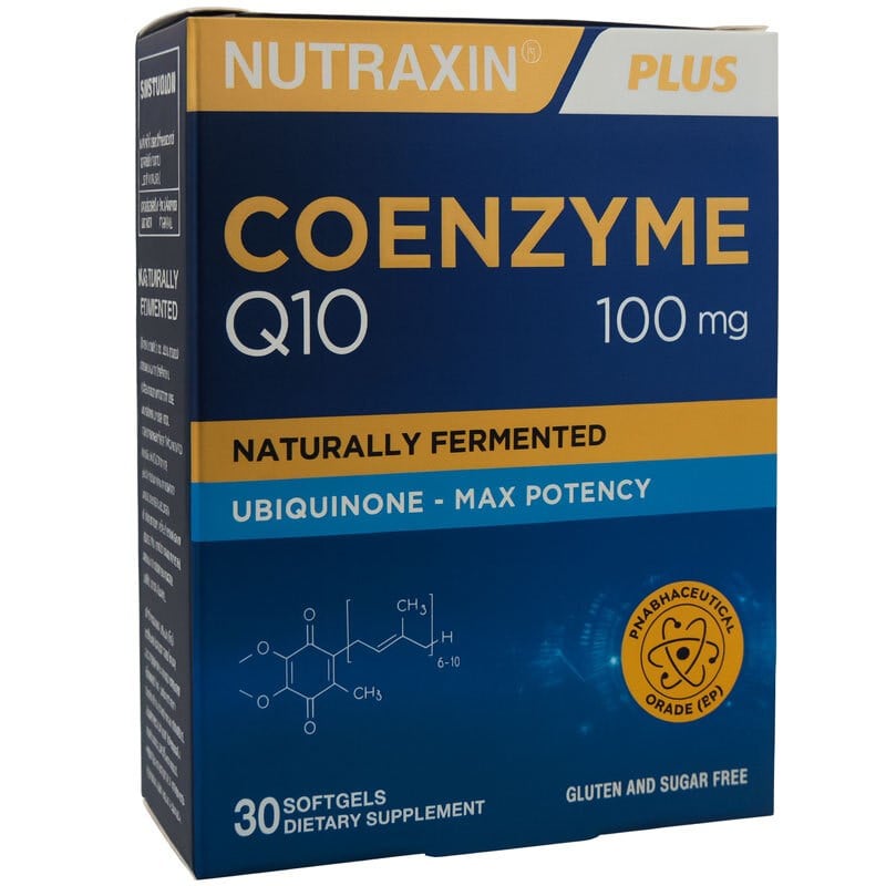 Nutraxin Koenzim-10 CoQ-10 30 Yumuşak Kapsül