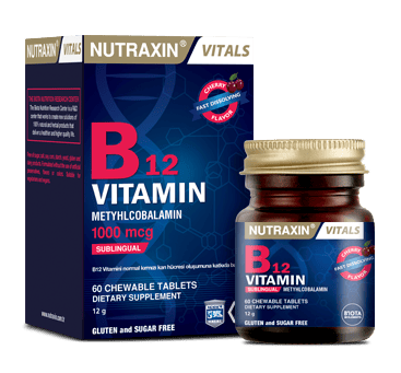 Nutraxin Vitals B12 Vitamin 60 Tablet