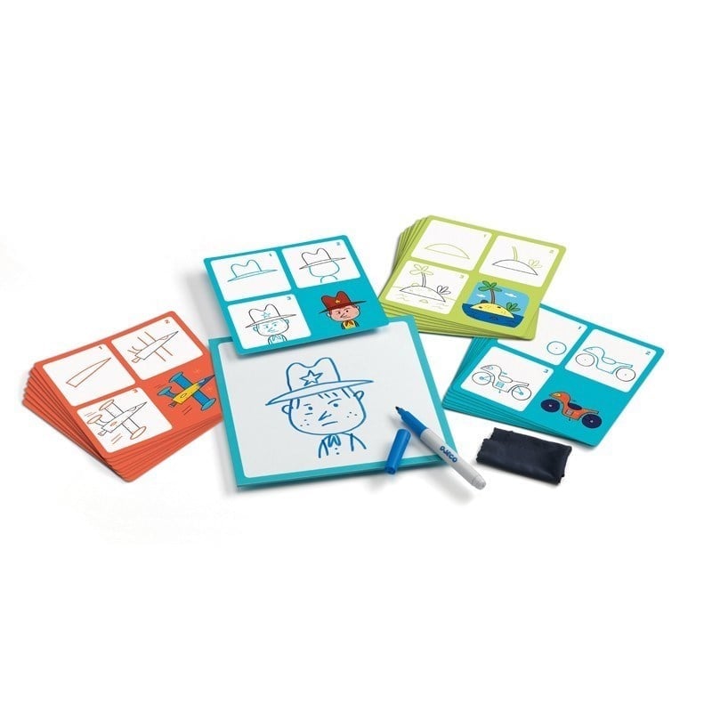 Djeco Adım Adım Çizim Oyunu - Arthur And Co