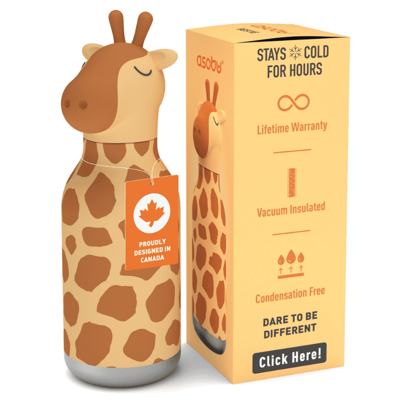 Asobu Bestie Bottle - Giraffe