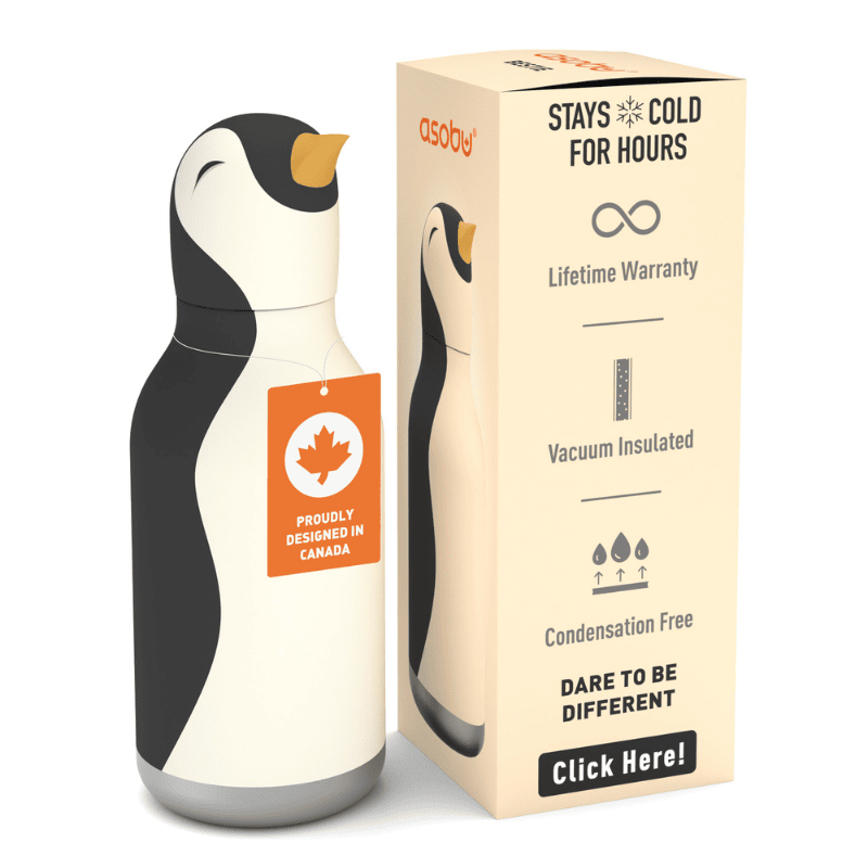 Asobu Bestie Bottle - Penguin