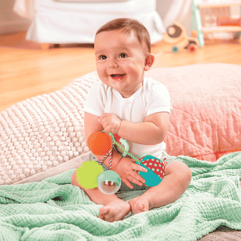 B.Toys Çıngıraklı Toplar - Sarı