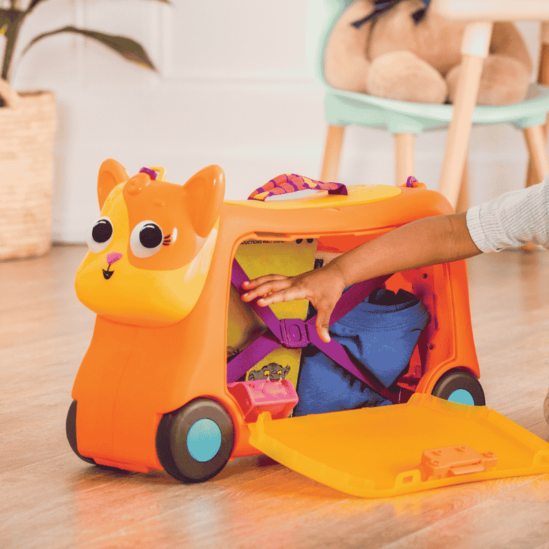 B.Toys Tekerlekli Seyahat Çantası - Turuncu