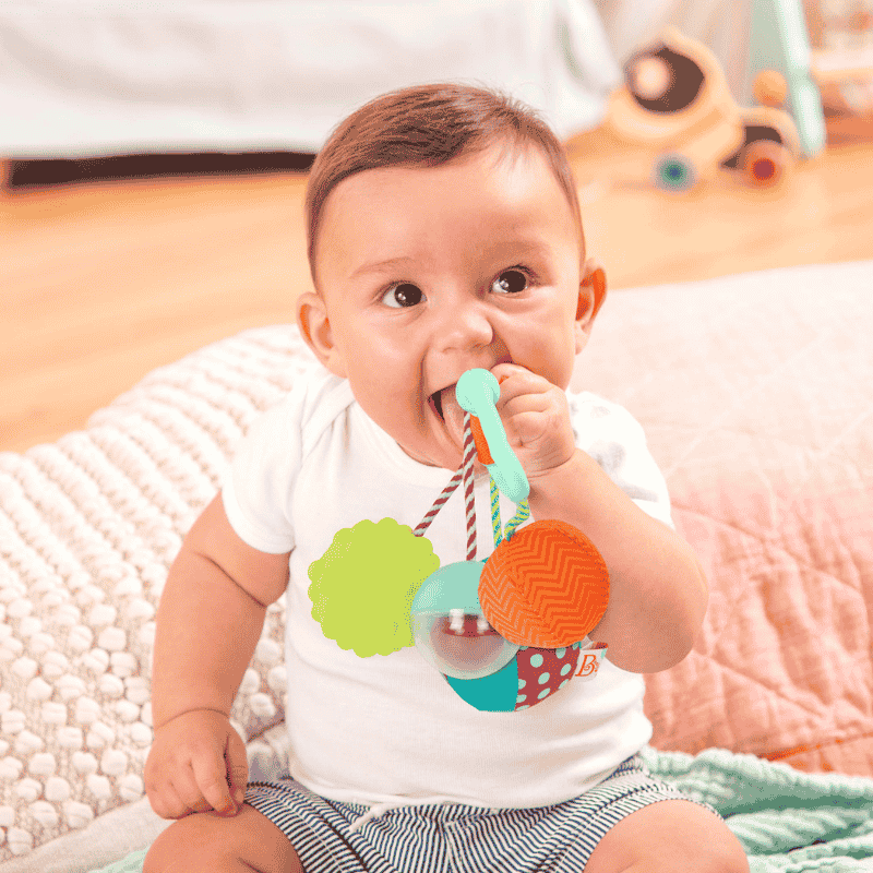 B.Toys Çıngıraklı Toplar - Sarı