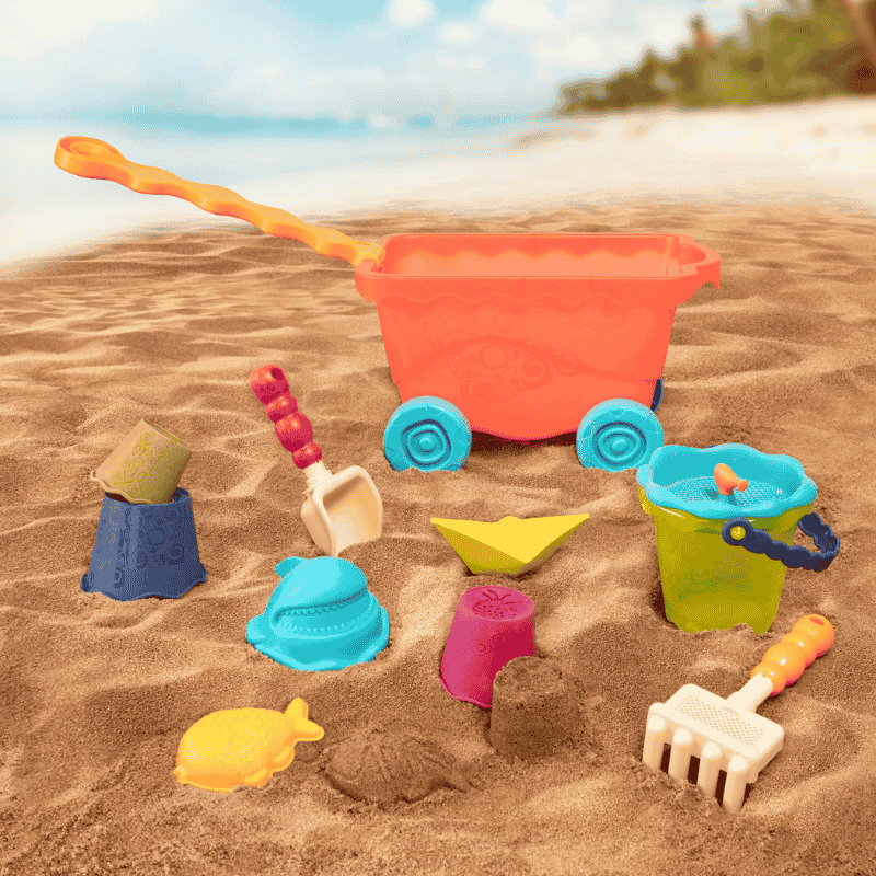 B.Toys Kırmızı Plaj Vagonu