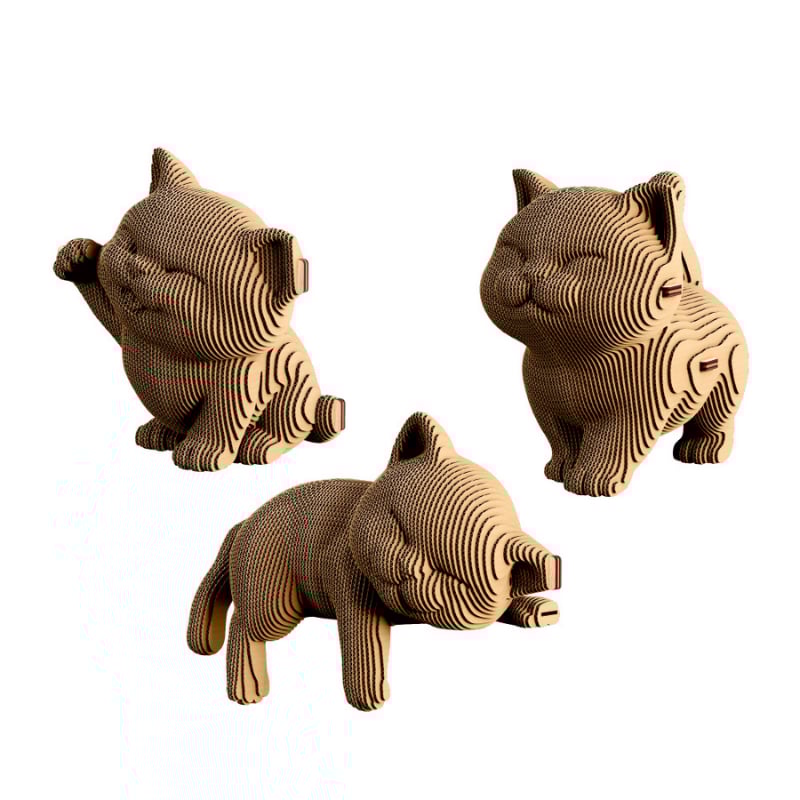 Cartonic 3D Puzzle - KITTENS TRIO