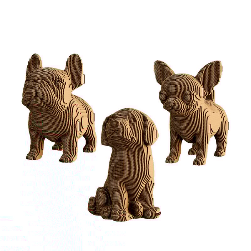 Cartonic 3D Puzzle - PUPPIES TRIO
