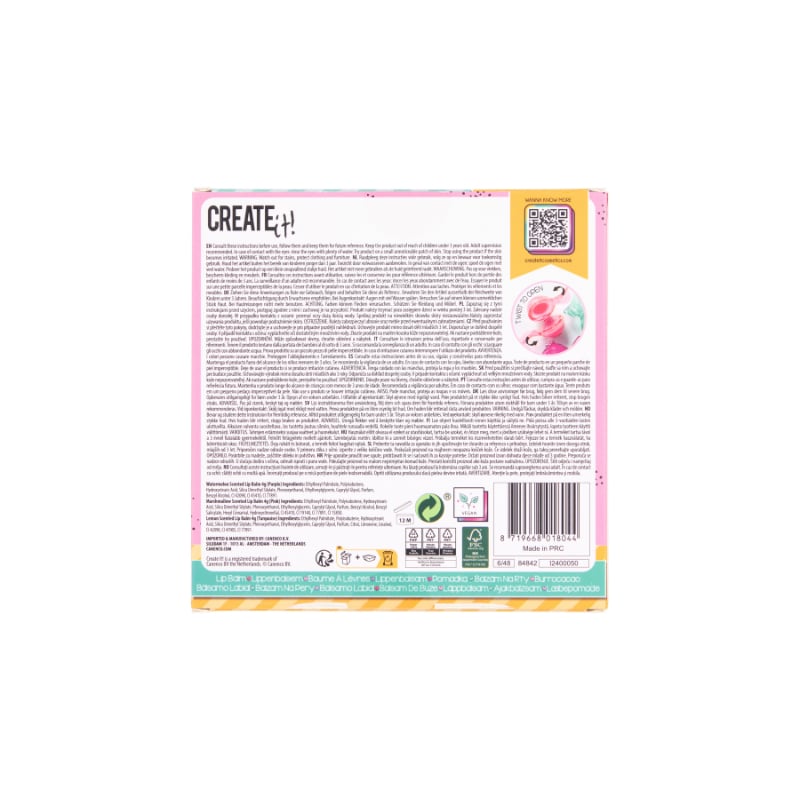 Create It 3lü Dudak Balmı Seti - Candy Explosion