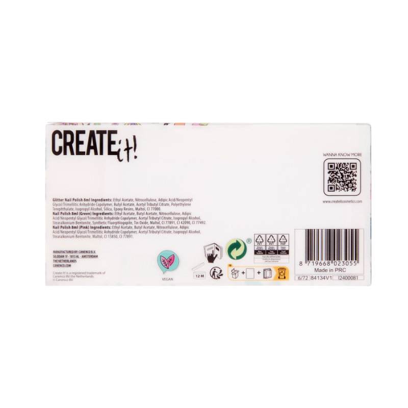 Create It 3lü Oje Seti