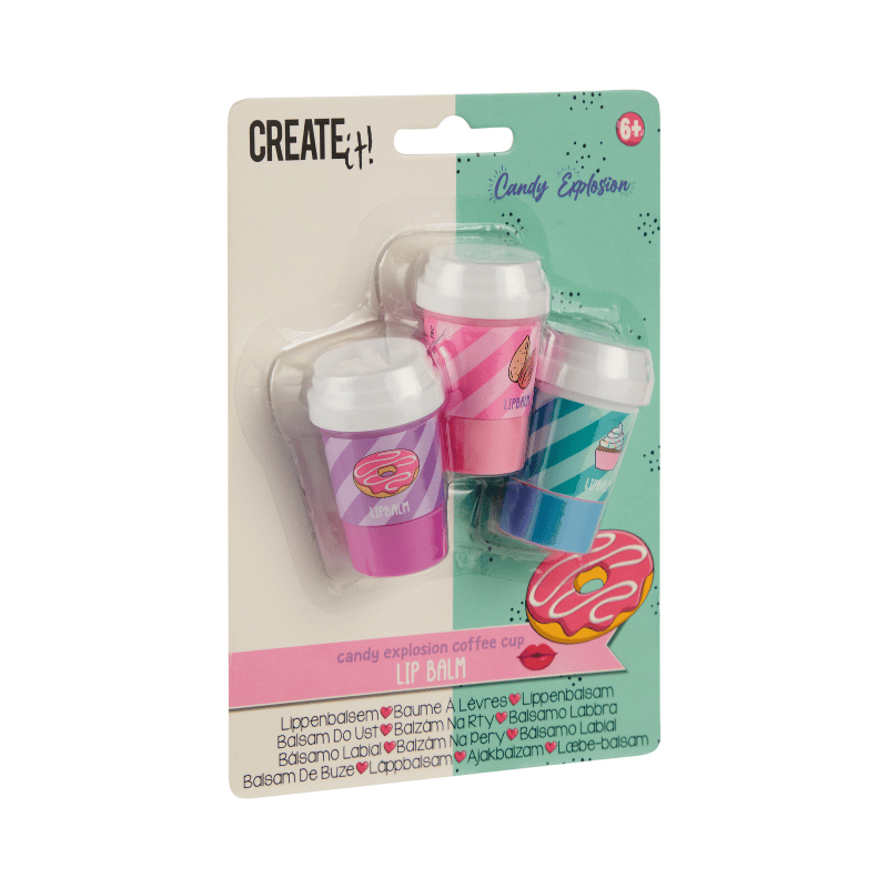 Create It Dudak Balmı Seti - Kahve Kutuları - Candy Explosion