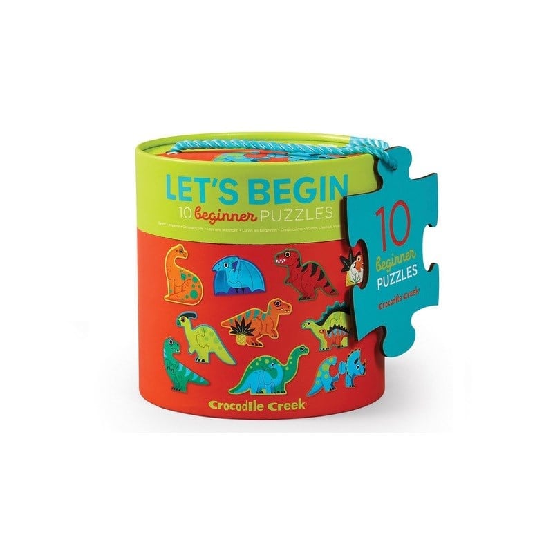 Crocodile Creek İlerleyen Puzzle - Dinozorlar
