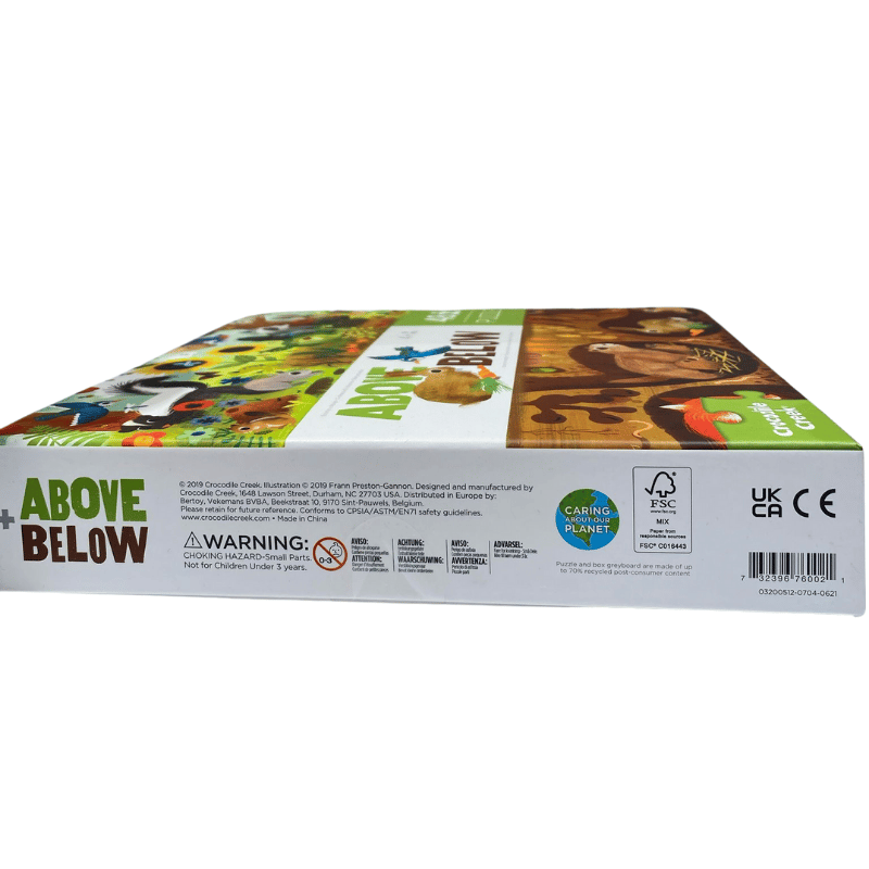 Crocodile Creek Puzzle - 48  Parça - Arka Bahçe Keşfi