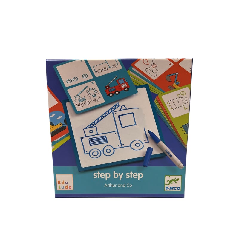 Djeco Adım Adım Çizim Oyunu - Arthur And Co