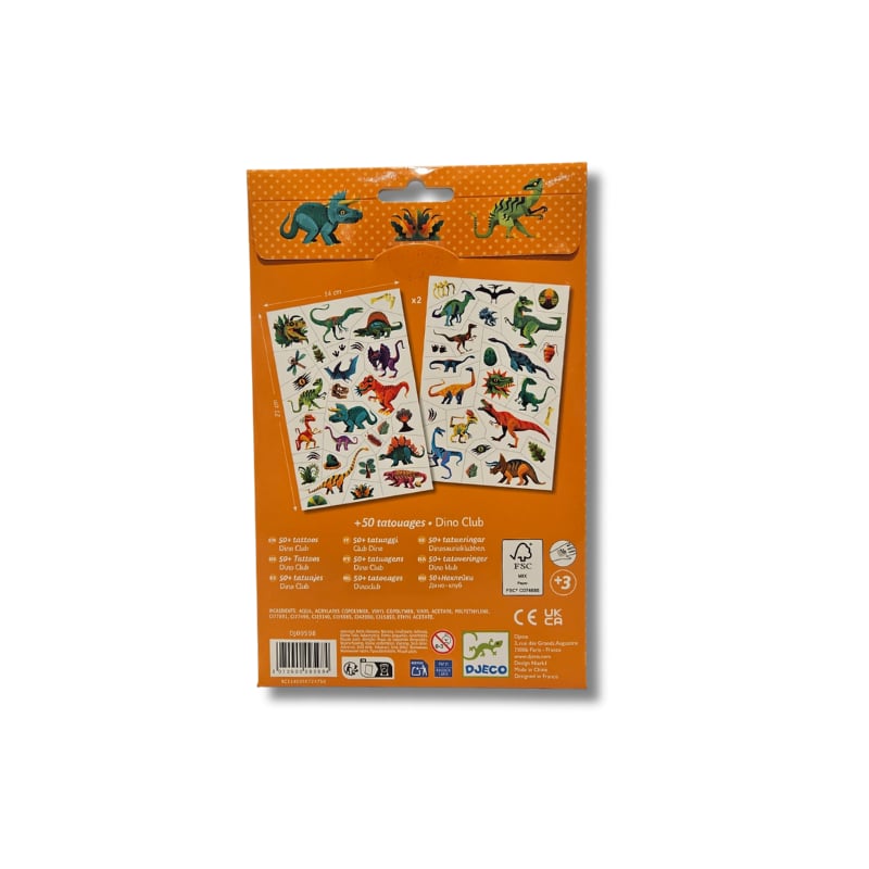Djeco Dövme - Dino Club