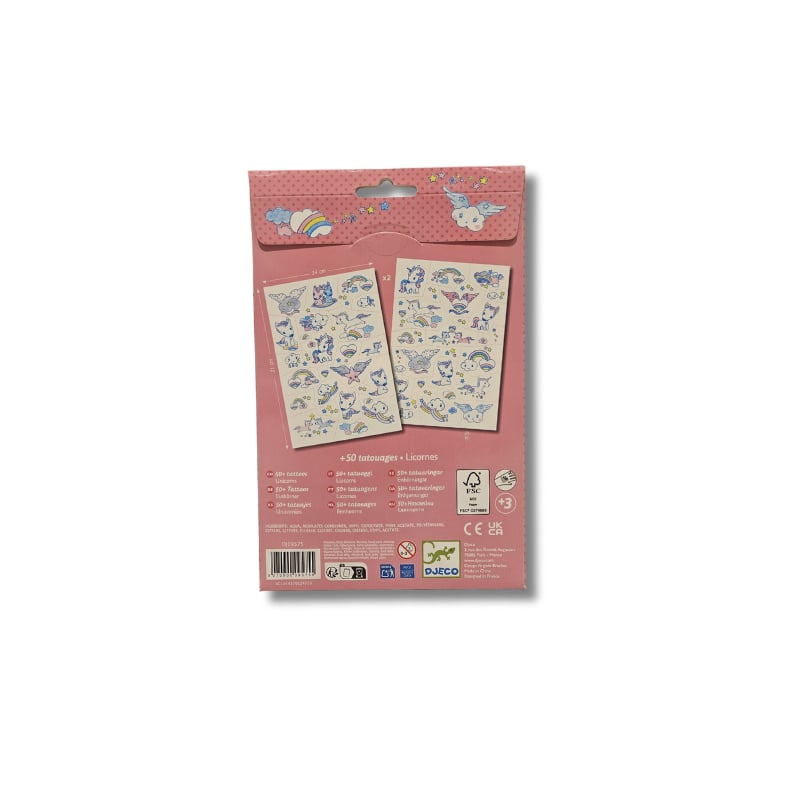 Djeco Dövme - Unicorns