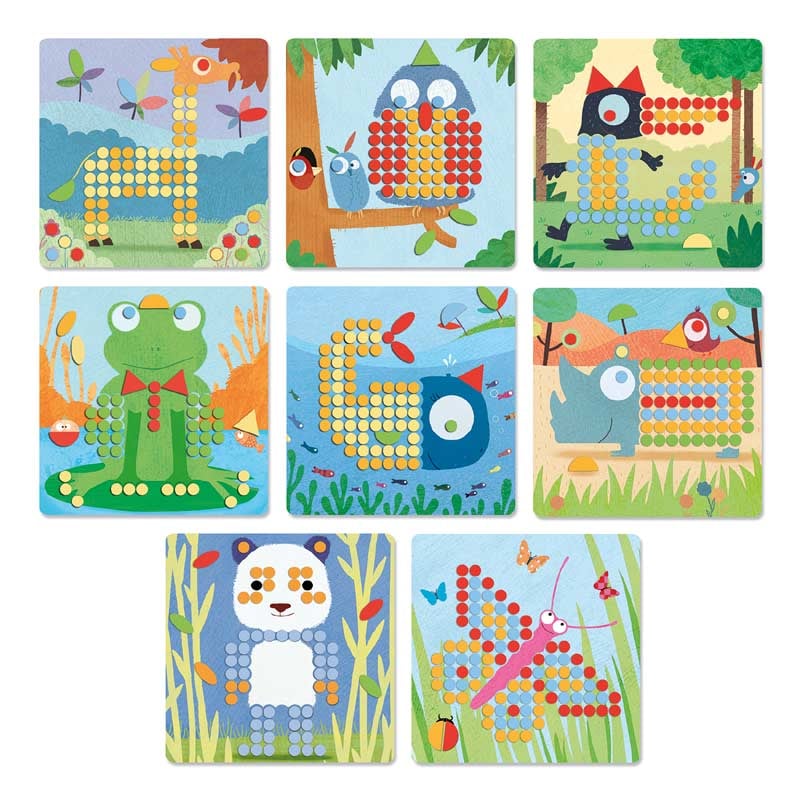 Djeco Mozaik Oyunu - Rigolo