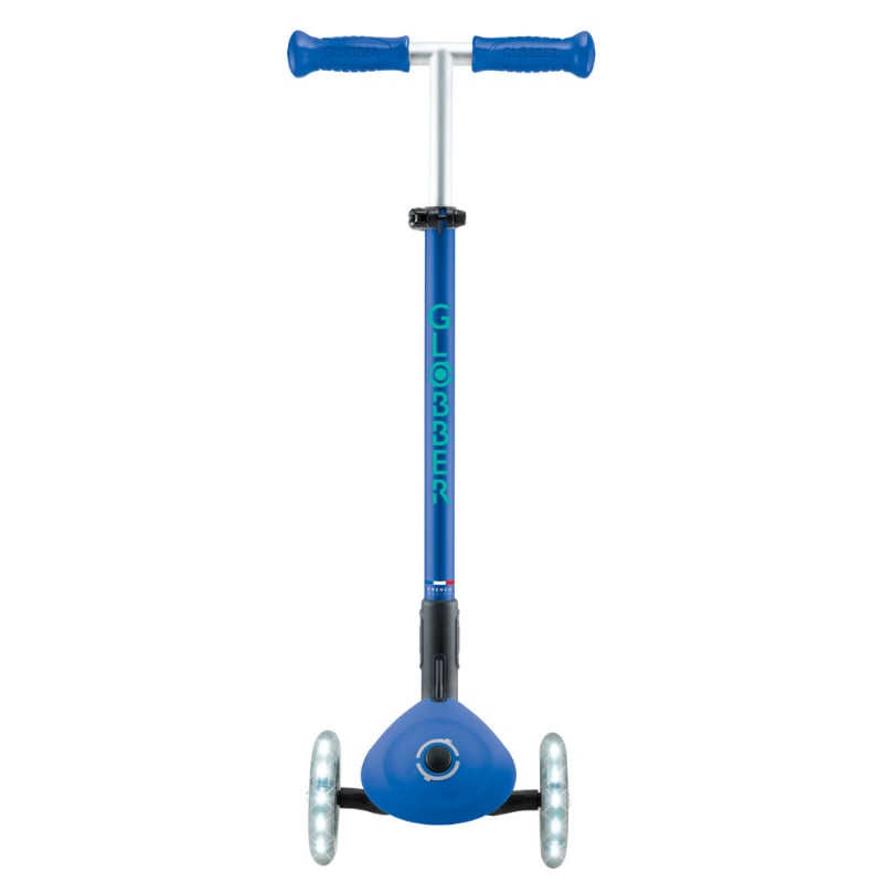 Globber Elite Deluxe Işıklı Scooter - Lacivert
