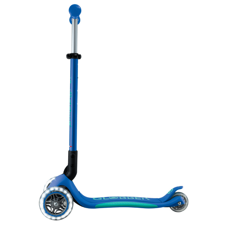 Globber Elite Deluxe Işıklı Scooter - Lacivert
