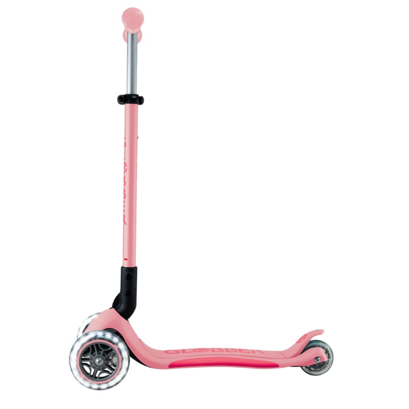 Globber Elite Deluxe Işıklı Scooter - Pastel Pembe