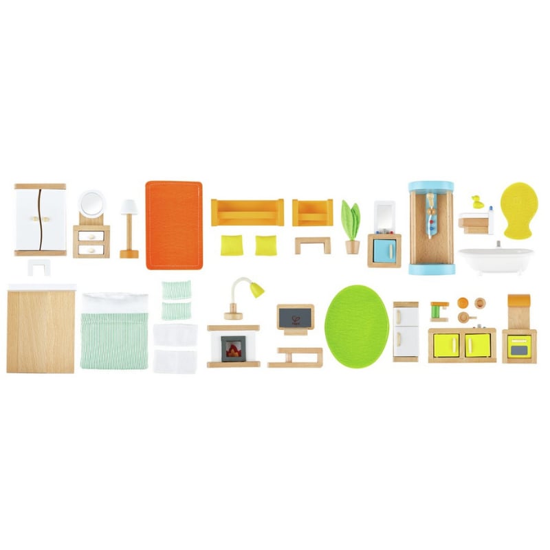 Hape 4 Mevsim Mobilyalı Oyuncak Ev