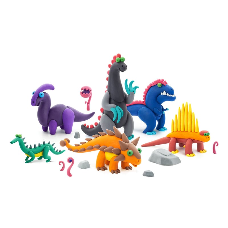 Hey Clay Yaratıcı Kil Seti - Mega Dinos