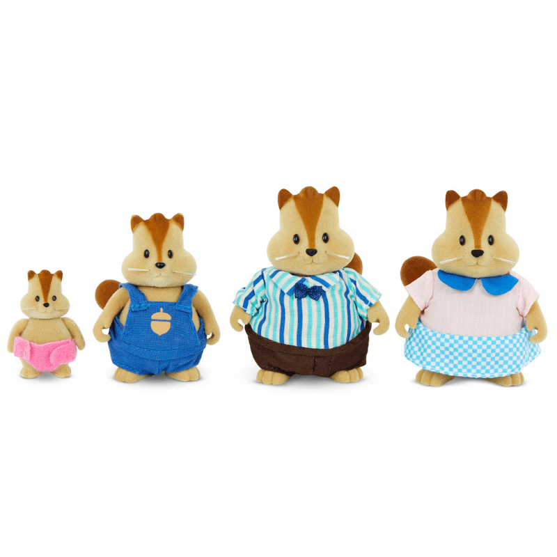 Lil Woodzeez Çizgili Sincap Ailesi