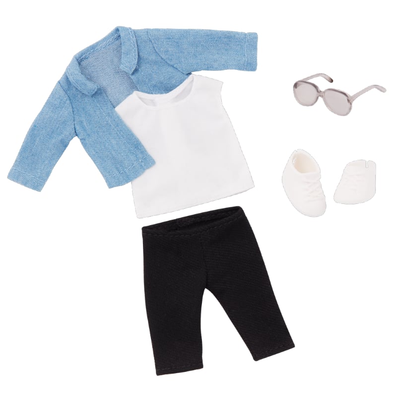 Lori Miguel Oyuncak Bebek ve Salon Seti - 15 cm