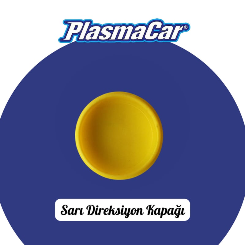 Plasmacar Direksiyon Kapağı (Sarı)