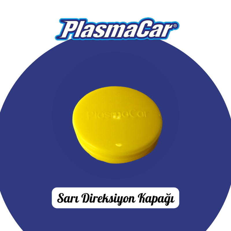 Plasmacar Direksiyon Kapağı (Sarı)
