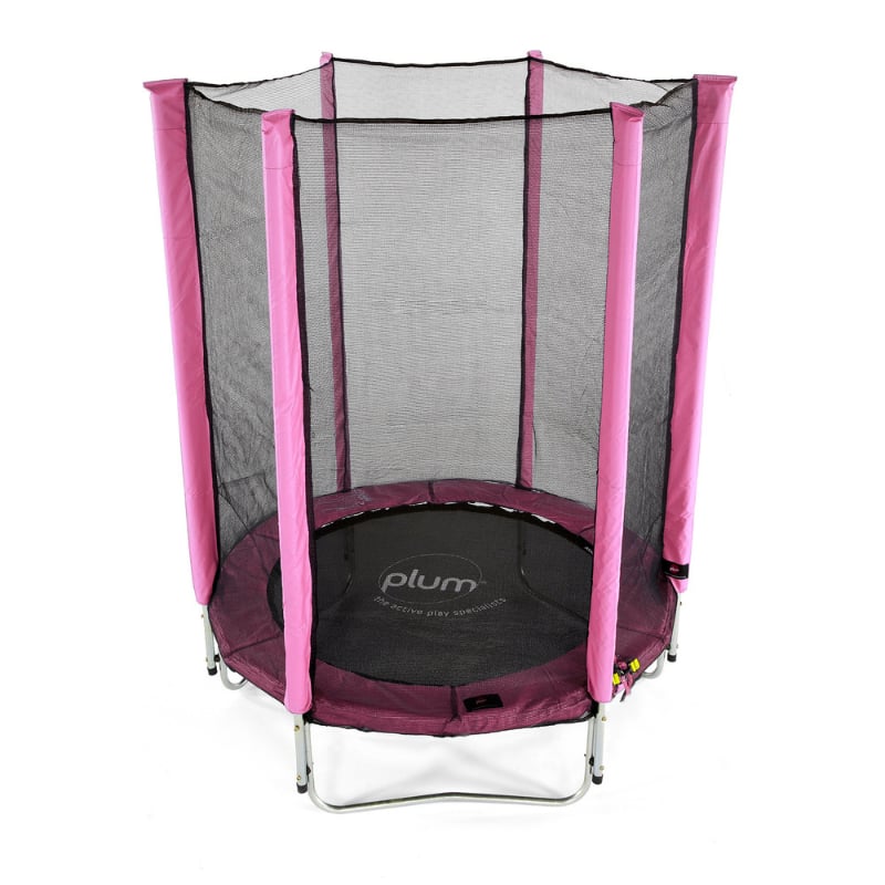 Plum File Korumalı Trambolin - 4 ft - Pembe
